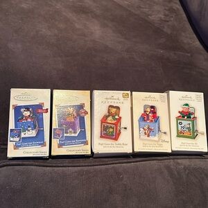 Hallmark keepsake Pop! Ornament collection (5 ornaments)